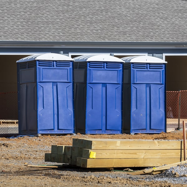 what is the maximum capacity for a single porta potty in Bethlehem